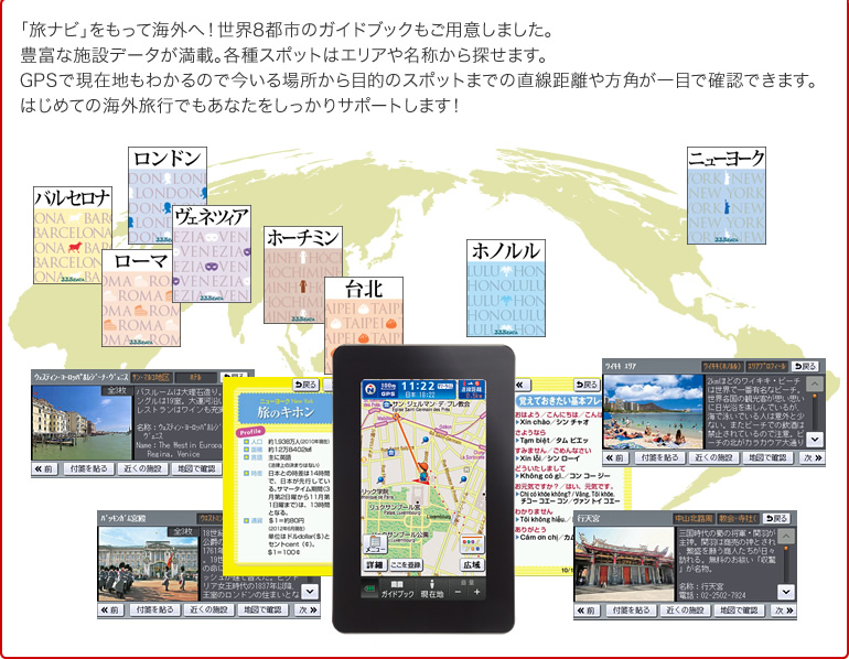 海外旅行のお供にも！