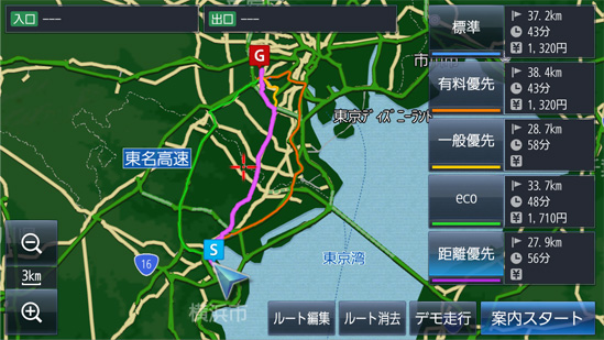 距離優先