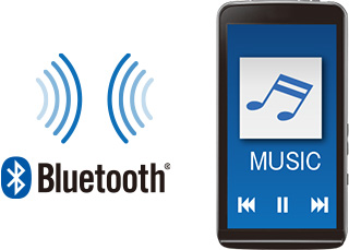BLUETOOTH通信によるスマートな接続も可能
