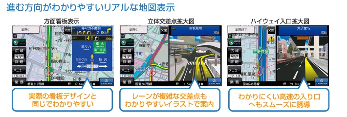 リアルな地図表示
