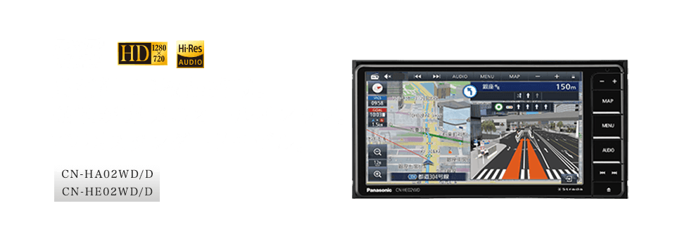 高精細なHD液晶搭載 機能が充実のオールインワン 7V型スタンダードモデル