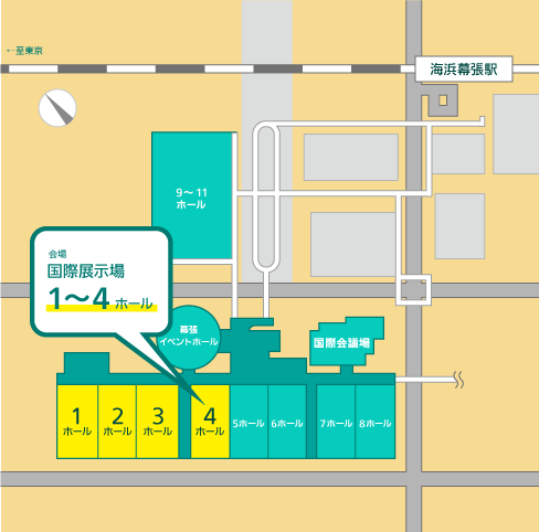 会場周辺地図