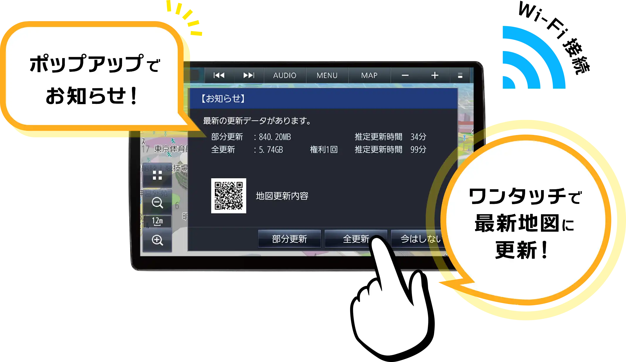 お知らせ画面