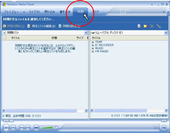 Windows Media Player10図