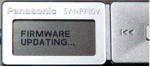 FIRMWARE UPDATING表示図
