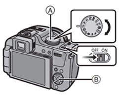 Please click here to see a larger image of the mode dial