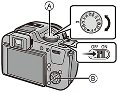 Please click here to see a larger image of the mode dial