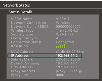 Network Status