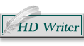 HD Writer 商品紹介