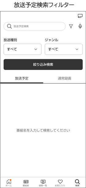 番組表