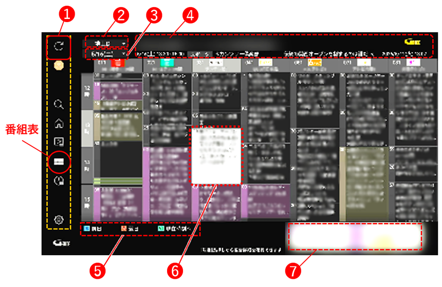 番組表