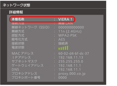 Network Status