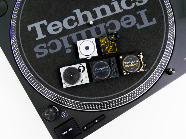 TechnicsのターンテーブルやミキサーなどのDJ機器がミニチュアフィギュア化！「SL-1200MK2」など全5種が株式会社ケンエレファントより2020年11月下旬に発売。